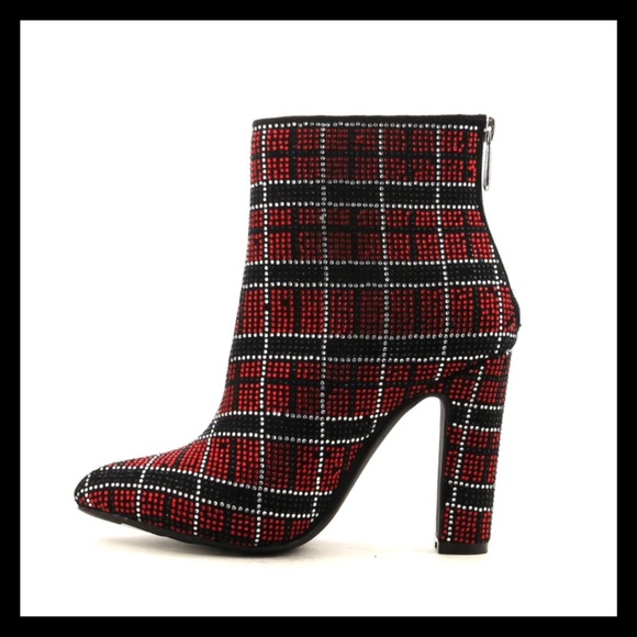 Cape Robbin Crystal Embellished Booties - Picture 7 of 8